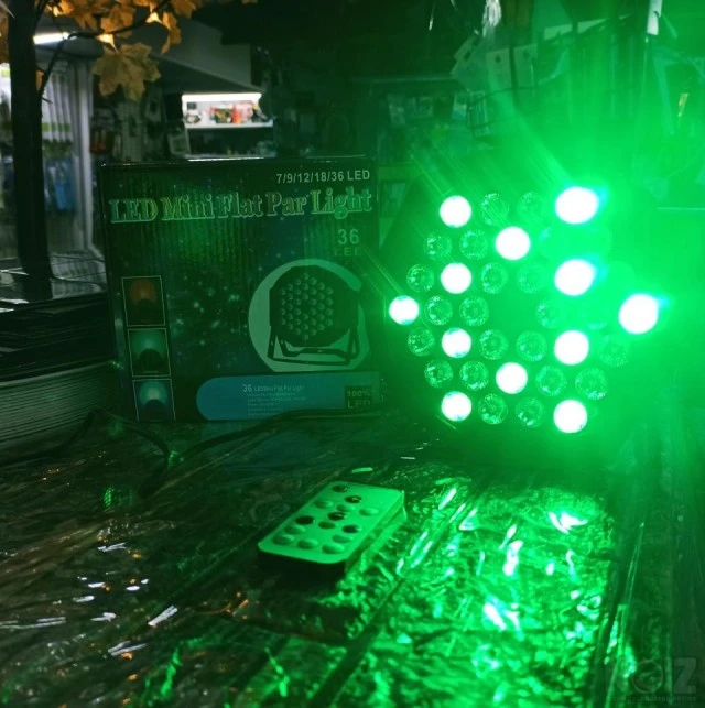 LED RGB DJ 36 Par Φώτα σκηνής Aσύρματο χ