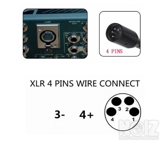 4 Pin LED Light for Mixer