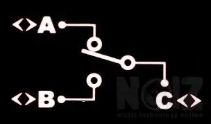A/B Box Πετάλι switch box