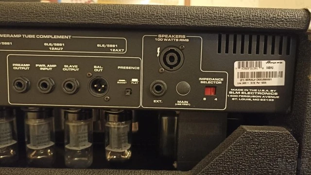 Ampeg V4BH + Ampeg SVT410HLF