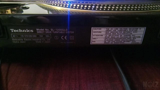 Technics SL-1200 GLD