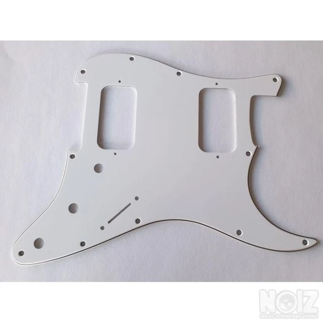 Ζητειται strat pickguard HH λευκο