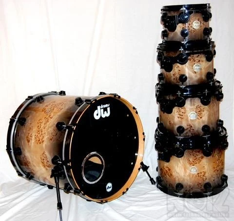 DW Collectors Exotic Mapa Burl 5 drums