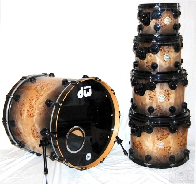DW Collectors Exotic Mapa Burl 5 drums