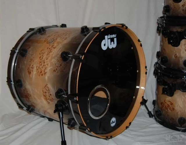 DW Collectors Exotic Mapa Burl 5 drums
