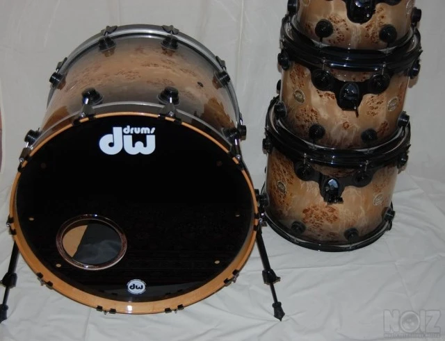 DW Collectors Exotic Mapa Burl 5 drums