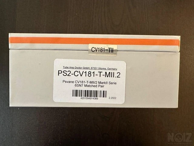 Psvane CV181-T-MII/2 / 6SN7GT - Matched 