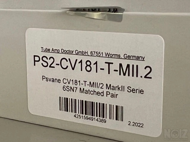 Psvane CV181-T-MII/2 / 6SN7GT - Matched 