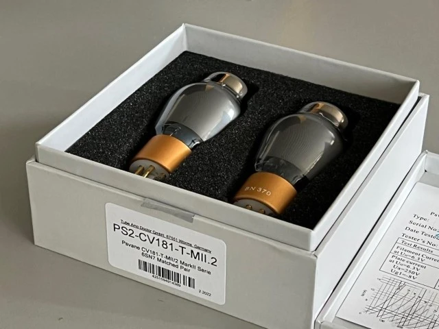 Psvane CV181-T-MII/2 / 6SN7GT - Matched 