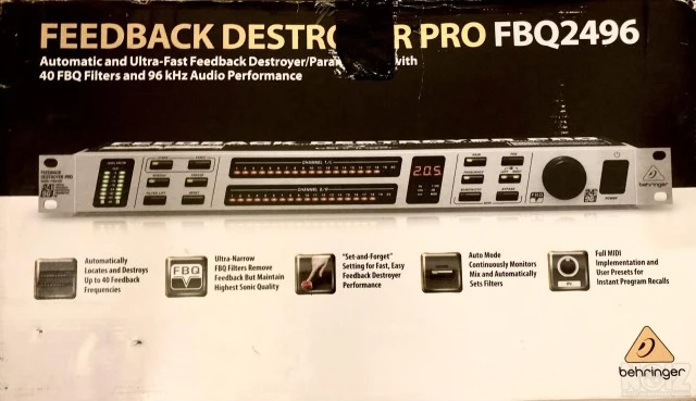 Behringer FBQ2496 Feedback Destroyer Pro