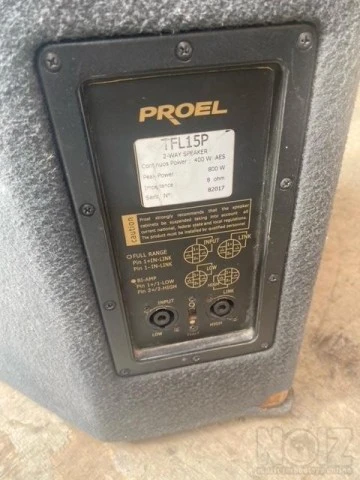 Ηχεία Επαγγελματικά Proel TFL-15P