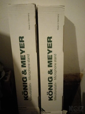 4 X KONIG & MEYER 25900-300-55 Micro