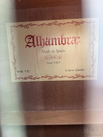 Κιθάρα Alhambra 1C Hybrid Terra