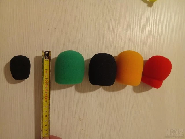 Φίλτρα μικροφώνων και δεματικά velcro