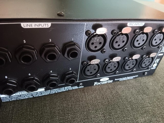 Focusrite ISA 828 (8-Channel Mic Preamp)