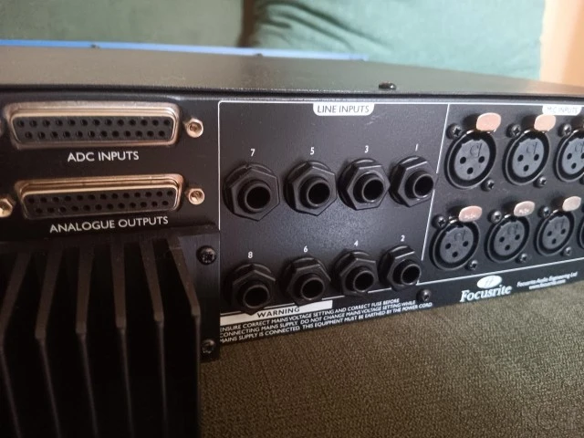 Focusrite ISA 828 (8-Channel Mic Preamp)