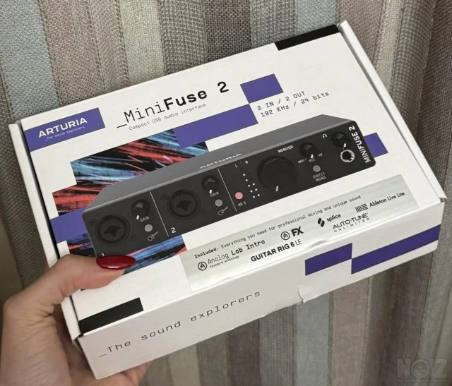 Minifuse 2 arturia κάρτα ήχου