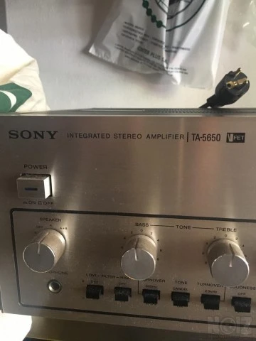 ολοκληρωμενος ενισχυτης  SONY ΤΑ- 5650 V