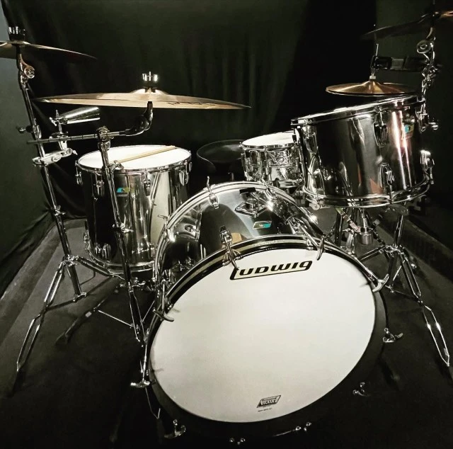 Ludwig Stainless Steel Bonham Kit Zep