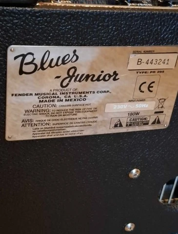 Fender Blues Junior II (Made in Mexico)