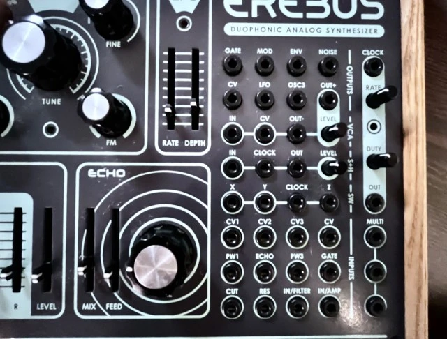 Dreadbox Erebus V3 με κουτί και καλώδια