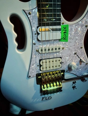 Ibanez JEM 7VP-FLO (w. Sustainiac)