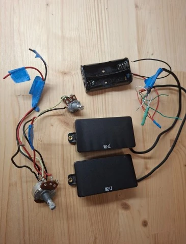 Active Hambuckers Σετ από Ibanez ARZ300