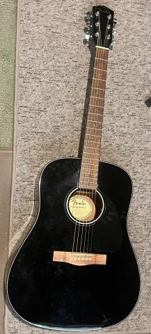 FENDER CD-60 V3 DS Walnut Fingerboard Bl