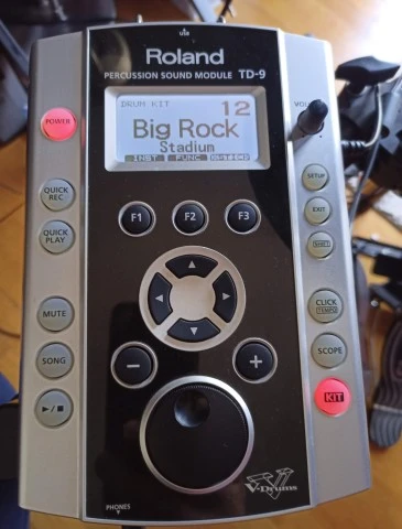 Roland TD-9 V-Drums (Upgraded Full Mesh) + Extras