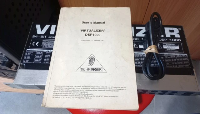 Behringer Virtualizer DSP-1000 Πολυεφέ 