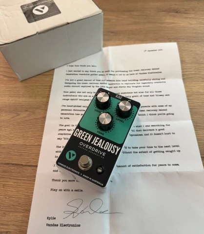 Vandae Electronics Green Jealousy SG Overdrive