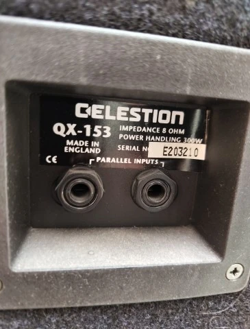 Celestion QX-153 PA Speakers 1990s-2010s 