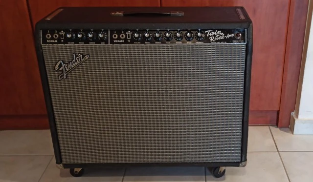 Fender Twin Reverb-Amp 1965 Black Face V