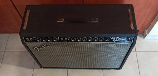 Fender Twin Reverb-Amp 1965 Black Face V