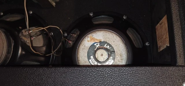 Fender Twin Reverb-Amp 1965 Black Face V