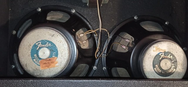 Fender Twin Reverb-Amp 1965 Black Face V