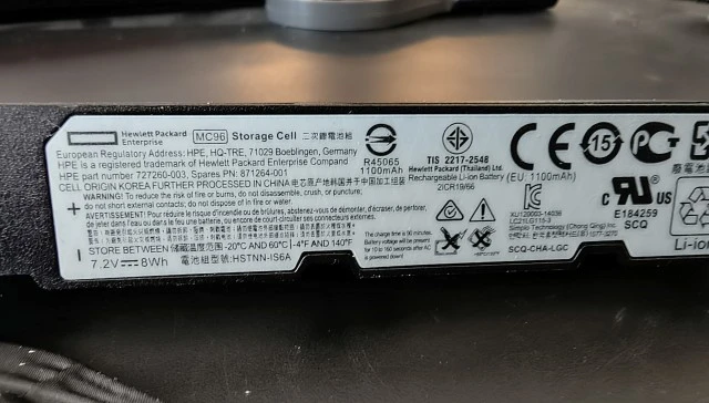 Μπαταρία HPE για servers 727260-003
