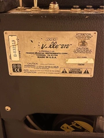 Fender Hot Rod DeVille 212