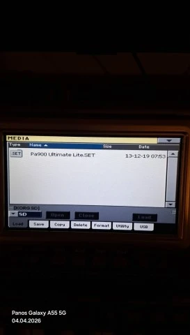Korg PA 900 με Musicorama Set