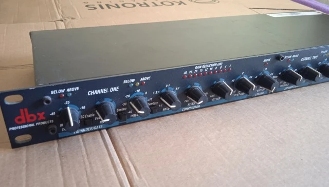 DBX 166XL Compressor Limiter Gate