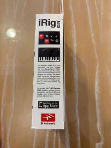 iRig MIDI – MIDI interface για iPhone / iPad / iPod