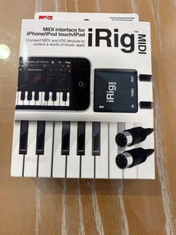iRig MIDI – MIDI interface για iPhone / iPad / iPod