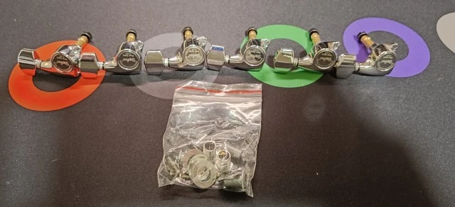 Locking Tuners 6 Inline Δεξιά Ratio 1:21