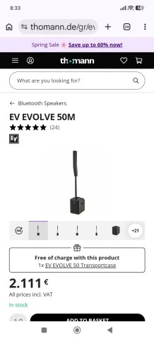 Electro-Voice Evolve 50 M