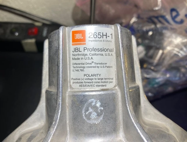JBL 265H 8ohm