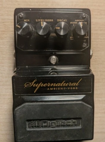 DigiTech Supernatural Ambient Stereo Reverb 