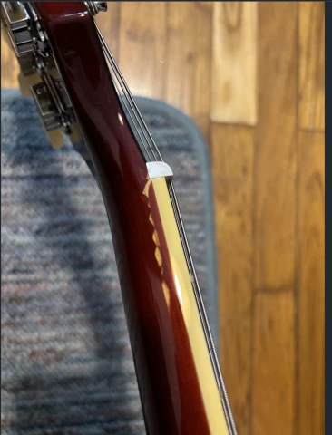 Epiphone ES 335 Raspberry tea figured bu