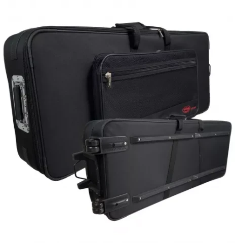 Σκληρή θήκη με ρόδες STAGG KTC115