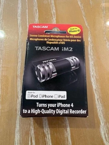 Tascam iM2 – Stereo μικρόφωνο για iPhone / iPad