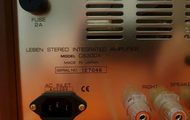Leben CS 300X High End Amplifier Ολοκληρ
